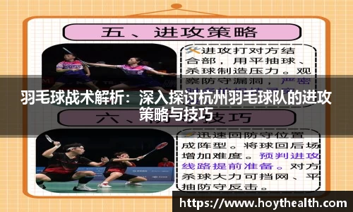 羽毛球战术解析：深入探讨杭州羽毛球队的进攻策略与技巧