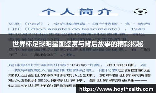 世界杯足球明星图鉴赏与背后故事的精彩揭秘